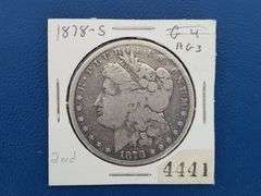 1878-S Morgan Silver Dollar