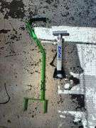 Zefal Smart Bike Floor Pump, Lawn Coring Aerator