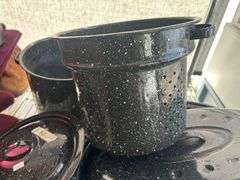 Black Enamel Cookware