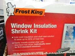2) Frost King Window Insulation Kit Six Packs