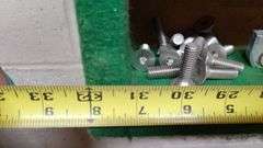 Shelving Unit With Contents: Screws, Washers, Spring Nuts, Fasteners, Screw Anchors and More
