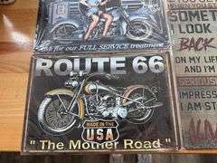 5) Metal Wall Hangings