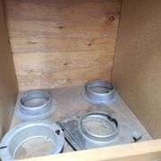 Contents of Bins: Electrical Switch Boxes, Conduit Access Boxes, Floor Box Assembly, Wire Connectors