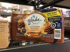 Glade Automatic Spray Refill 4pk, Air Wick Scented Oil Refills 9pk
