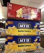 Orville Redenbacher's Mini Bags Popcorn, 2) Act II Butter Lovers Popcorn