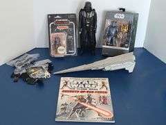 Star Wars Collectables: Action Figures, Sticker Book, Ship, Building Set