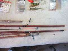 Camp Chair, Fishing Reel Parts, Lures