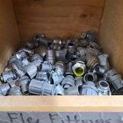 Contents of Shelves: Adaptabel, Door Release, Back Box, Metal Brackets, BX Connectors, Grounding Bus