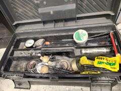 Toolbox with Contents: Gauges, Bits, Putty, More