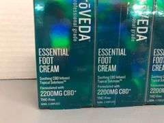 4)  Proveda Essential Foot Cream Professional Grade CBD Infused