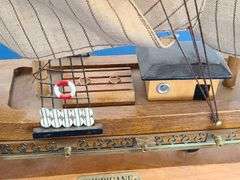 Hurricane and Clipper Model Ships