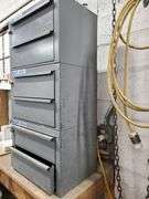 3) Metal Storage Drawers