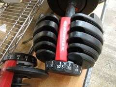 * 2) Bowflex SelecTech Adjustable Dumbbells