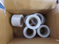 Pallet with Shipping Accessories-Tape, Shrink Wrap, *Printer Paper, Box Cutters, etc.