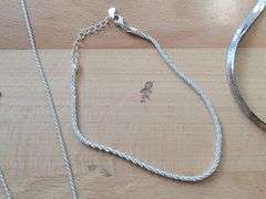 2) Rings, 2) Necklaces, Bracelet