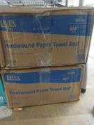 2) Lavex 7-Ply Hardwound Paper Towel Roll