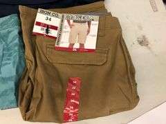 Weatherproof Button Down, 2) Weatherproof Terry Short, Iron Co. Short Size 34, Habit Long Sleeve