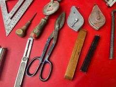 Clamps, Shears, Squares, More Tools
