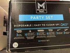Party Set Disposable Platters
