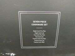 Hexclad Seven Piece Cookware Set