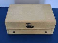 Jewelry Box with Contents: Necklaces, Rings, Earrings