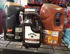 French's Worcestershire Sauce, Kinder's BBQ Sauce, Frank's Red Hot Buffalo Sauce