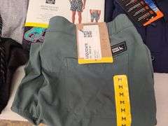 8) Men's Swim Trunks, Shorts, Soft Joggers, Button-up Shirt
