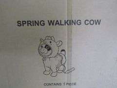 Spring Walking Cow