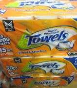 3) Super Premium Paper Towels