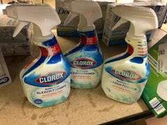 3) Clorox Bathroom Bleach Foamer, Clorox Tablets
