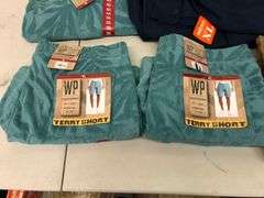 Weatherproof Button Down, 2) Weatherproof Terry Short, Iron Co. Short Size 34, Habit Long Sleeve