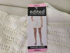 8) Shorts, Knit Pullover, Gauze Pants