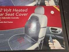 2) Apollo 12 Volt Heated Car Seat Covers