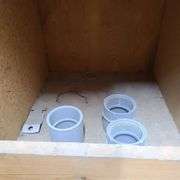 Contents of Bottom Two Rows of Bins: Bushings, PVC Elbows, PVE Conduit Couplings and More