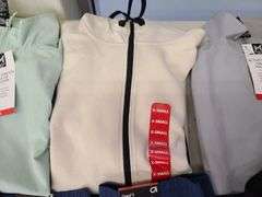 9) Men's Shorts, Half Zip Pull-Overs, Saxx