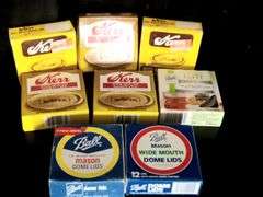 Kerr and Ball Canning Jar Lids