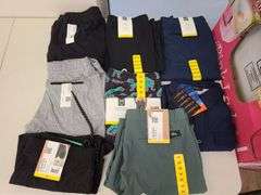 8) Men's Swim Trunks, Shorts, Soft Joggers, Button-up Shirt