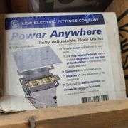 Contents of Bins: Electrical Switch Boxes, Conduit Access Boxes, Floor Box Assembly, Wire Connectors