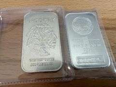 4) 1oz Buffalo Silver Bars