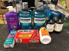 Aussie Multi Miracle Conditioner, 2) Listerine Cool Mint Mouthwash, 2) Aesop Body Cleanser, Bengay T