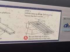 Drive Wheelchair / Scooter Folding Ramp with Cover