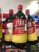 3) McCormick Imitation Vanilla Flavor