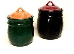 2) Ceramic Canisters