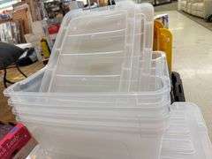 * Plastic Storage Totes
