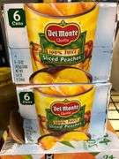 Mott's Applesauce 3pk, 2) Del Monte Sliced Peaches, Diced Peaches