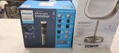 *Philips Trimmer, Conair Halo Mirror