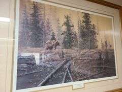 Framed Print "What Ya-Hanging Back Fur"