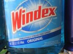 2) Windex Glass Cleaner, Super Clean Degreaser