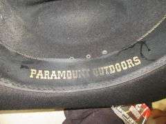 Pack of Brown Jersey Work Gloves, Leather Holster, Western Hat