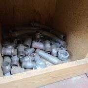 Contents of Bottom Two Rows of Bins: Bushings, PVC Elbows, PVE Conduit Couplings and More